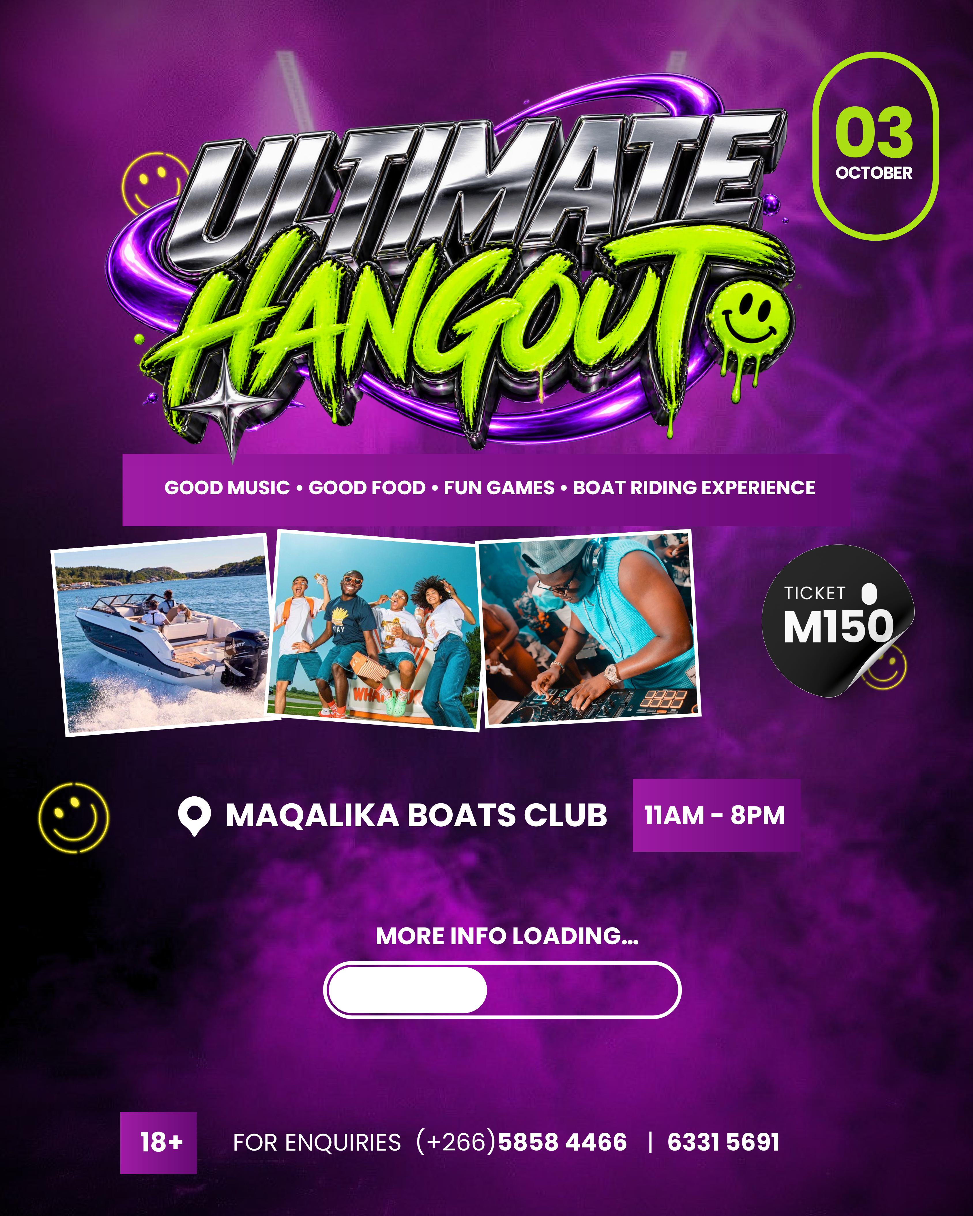 ULTIMATE HANGOUT 001